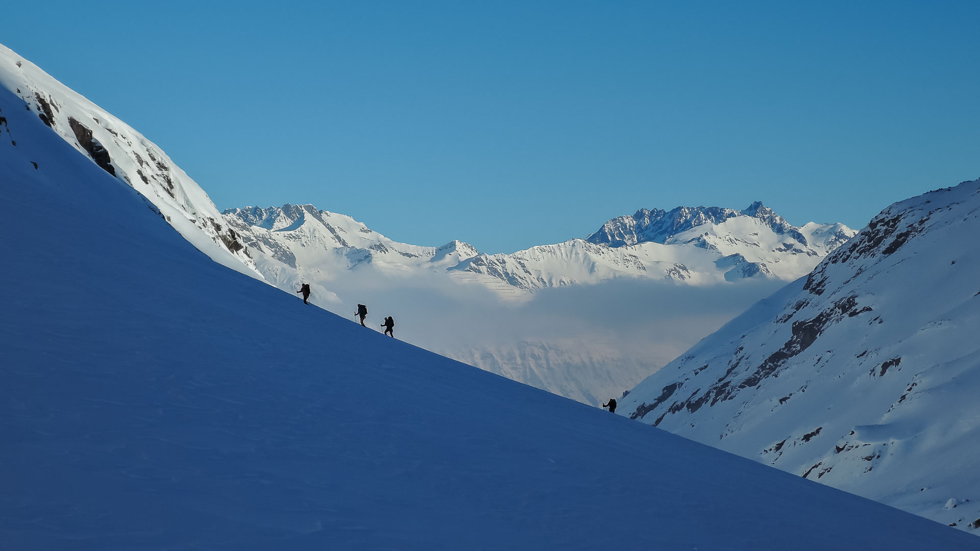 Skialpinizmus na Silvrette