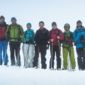 Účastníci lavínového kurzu